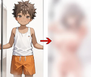 TSF:少年がシャワーを浴びて白銀○エルになる