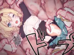 【2Dアニメ】触手凌○、子宮に大量の精液を流し込む、妊娠確定の種付け サンプル 3