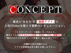 俺だけの催●性奴●──人気VTuber・摘木さくらの場合【ASMR/KU100】 サンプル 4