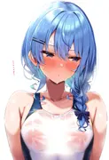 ホ〇ライブ0期生水着CG集 サンプル 2