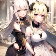 てぇてぇCG集 ホロラ〇ブ し〇わ◯1 獅白ぼ〇ん&角巻わ〇め サンプル 3