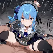 星◯すいせい、キ◯ナアイ、AZki 生成AI エロ画像 ホ◯ライブ サンプル 2