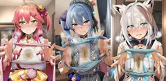 ホ○ライブ 脱糞スカトロCG集 (星○すいせい・さ○らみこ・白○フブキ)編 サンプル 10