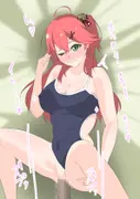 ホ○ライブエッチCG集vol.6(スク水編) サンプル 8